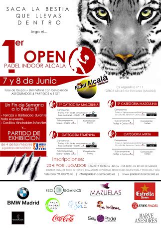 1er Open Padel Indoor Alcalá